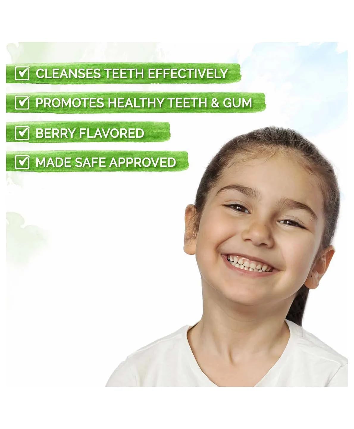 100% Natural Berry Blast Toothpaste for Kids, 50gm - Image 6