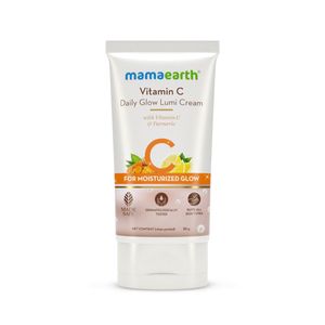 Mamaearth Vitamin C Daily Glow Lumi Cream with Vitamin C & Turmeric for Moisturized Glow - 30 g