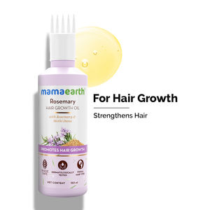 Mamaearth Rosemary Hair Growth Oil with Rosemary & Methi Dana for Promoting Hair Growth - 150 ml