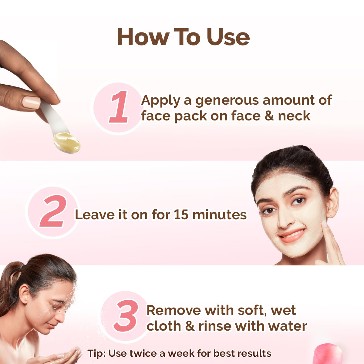 Multani Mitti Oil Balance Face Pack with Multani Mitti & Bulgarian Rose for Normal to Oily Skin 200g - Image 6