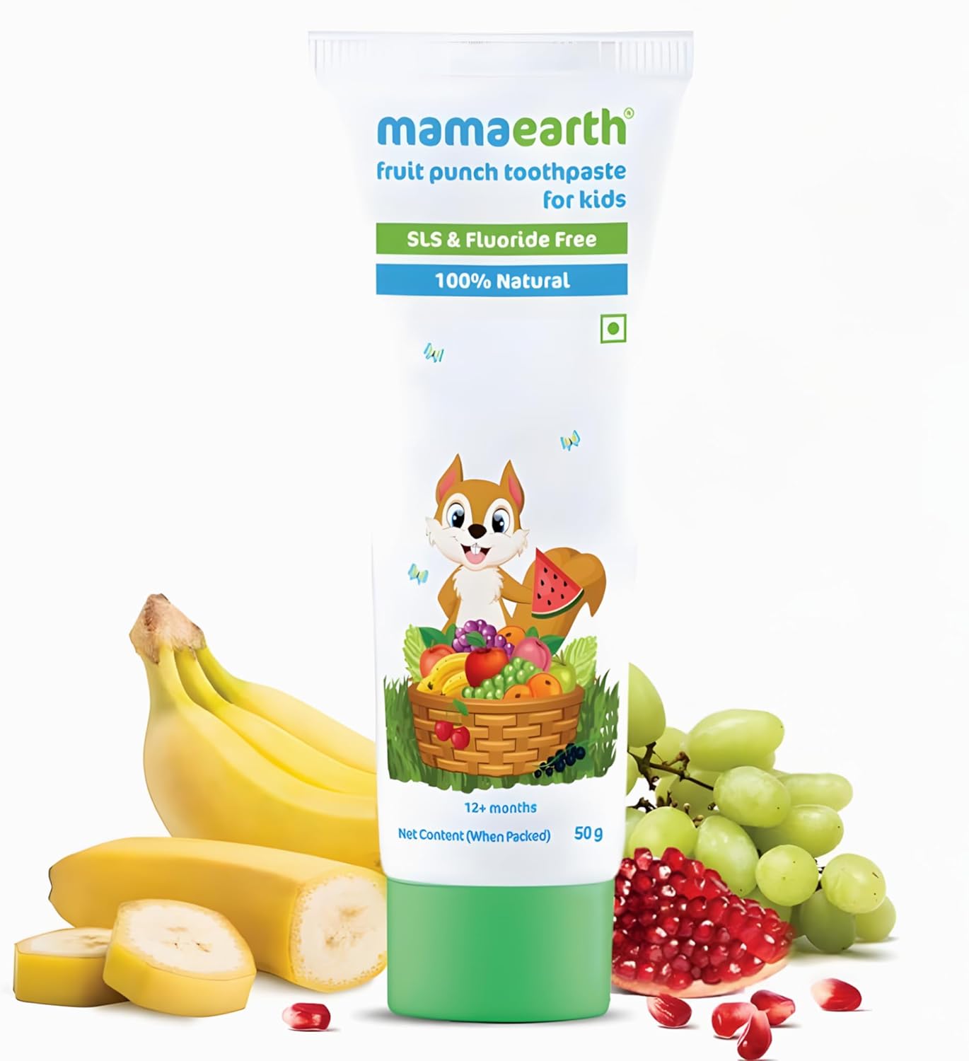 Mamaearth Fruit Punch Toothpaste - 50g