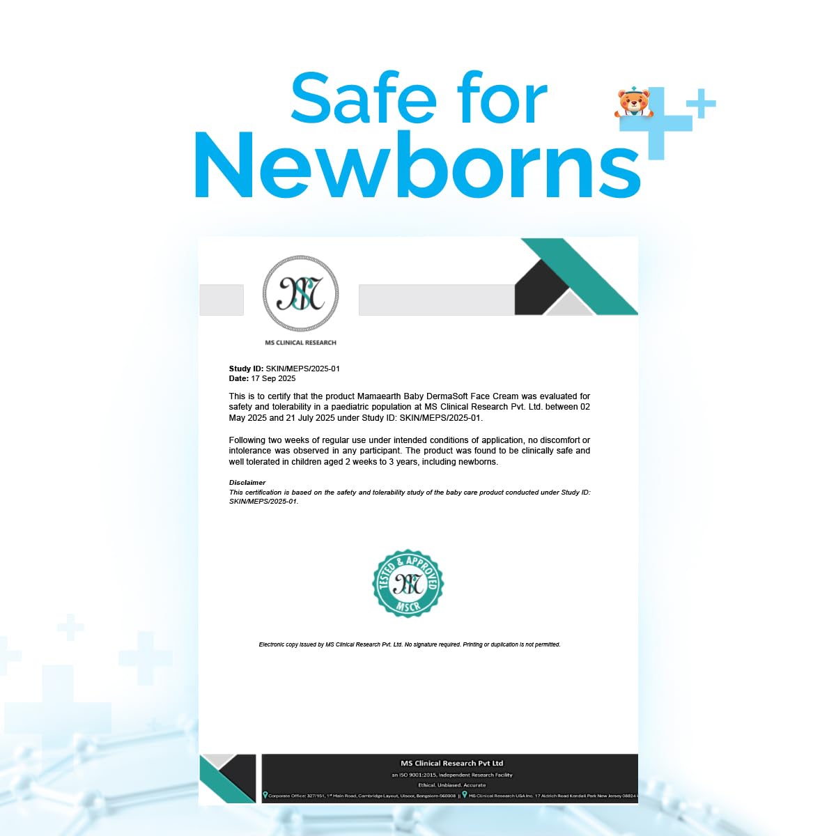 Mamaearth Baby DermaSoft Face Cream 80G - Image 2