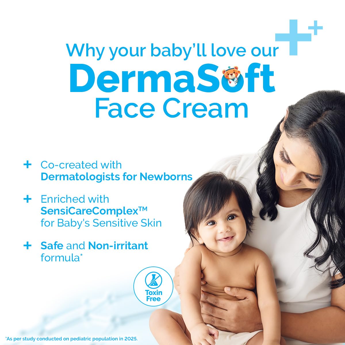 Mamaearth Baby DermaSoft Face Cream 80G - Image 9